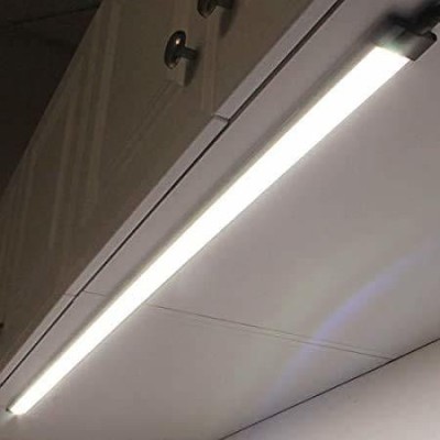 DOJI 1 Feet (12 Inch) LED Tube/Profile for Cabinet/Counter Light,color-White Straight Linear LED 3 W Tube Light(White)