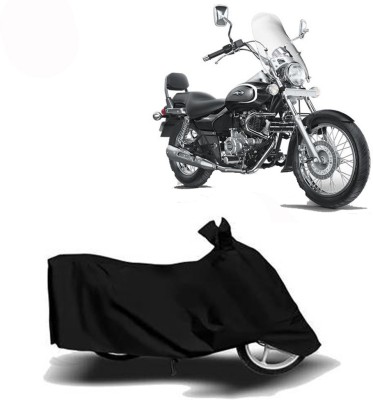 Exciting collections Two Wheeler Cover for Bajaj(Avenger 220 Cruise, Black)