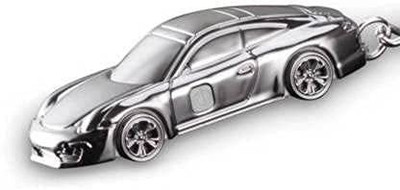 Viraan Mini Sport Car Shaped Cigarette Lighter with Keychain Lighter & Metal Body USB Electric Rechargeable Windproof Flameless Lighter for Men-Women/Cigarette/Smoking/Outdoor & Indoor Cigarette Lighter(Silver)