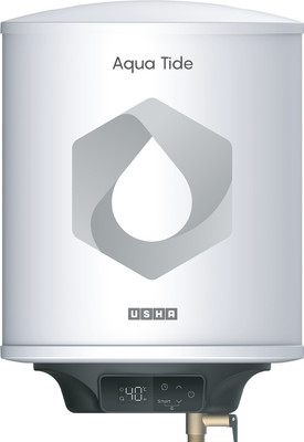 USHA 15 L Storage Water Geyser (Aqua Tide, White, Grey, Black)