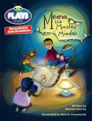 Bug Club Julia Donaldson Plays Grey/3A-4C Meena the Monster Minder(English, Paperback, Harvey Damian)