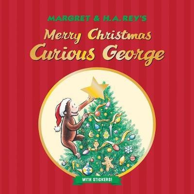 Merry Christmas, Curious George with Stickers(English, Paperback, Rey H. A.)