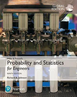 Miller & Freund's Probability and Statistics for Engineers, Global Edition(English, Paperback, Johnson Richard)