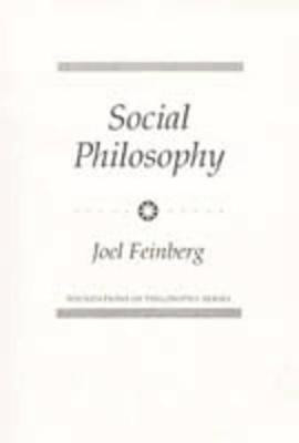 Social Philosophy(English, Paperback, Feinberg Joel)