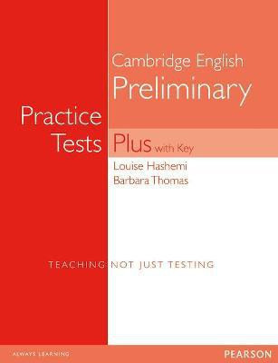 PET Practice Tests Plus with Key New Edition(English, Paperback, Hashemi Louise)