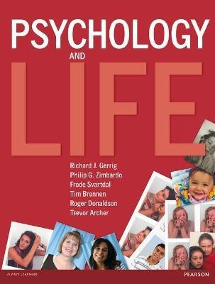 Psychology and Life(English, Paperback, Gerrig Richard)