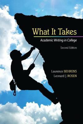 What it Takes(English, Paperback, Behrens Laurence)