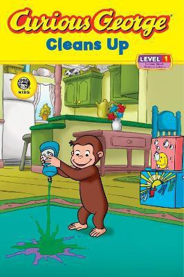 Curious George Cleans Up (Reader Level 1)(English, Paperback, unknown)