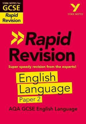 York Notes RAPID AQA GCSE (Revision Guide) AQA English Language Paper 2 - for 2025, 2026 exams(English, Paperback, Scott-Stevens Emma)