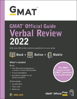 GMAT Official Guide Verbal Review 2022(English, Paperback, GMAC (Graduate Management Admission Council))