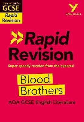 York Notes for AQA GCSE (9-1) Rapid Revision Guide: Blood Brothers - catch up, revise and be ready for the 2025 and 2026 exams(English, Paperback, Slater Emma)