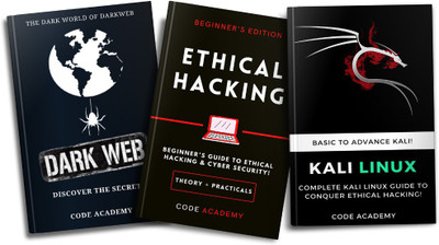 Ethical Hacking Beginner to Advance Bundle | Hacking | Dark Web | Kali Linux (Set of 3 Books)(Spiral-Bound, Aamer Khan)