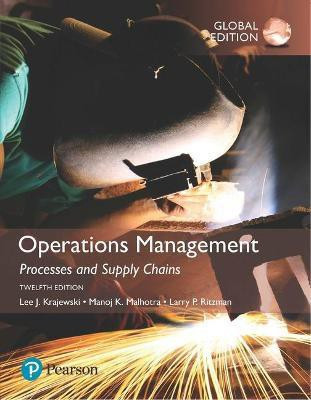 Operations Management: Processes and Supply Chains plus Pearson MyLab Operations Management with Pearson eText, Global Edition(English, Mixed media product, Krajewski Lee)