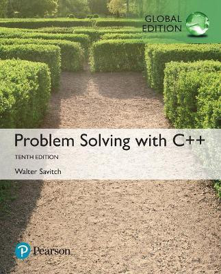Problem Solving with C++, Global Edition(English, Paperback, Savitch Walter)