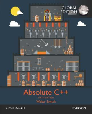 Absolute C++, Global Edition(English, Paperback, Savitch Walter)