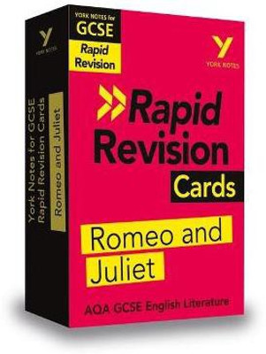 York Notes RAPID AQA GCSE (Revision Cards) Romeo and Juliet - for 2025, 2026 exams(English, Cards, Powell Alison)