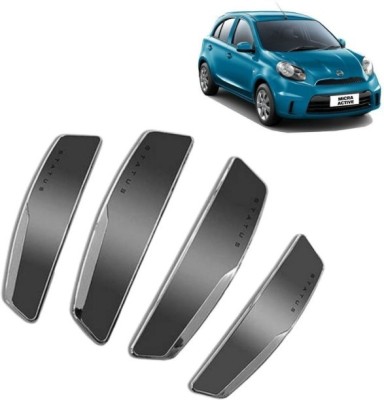 colorsole Plastic Car Door Guard(Black, Pack of 4, Mahindra, TUV-300)