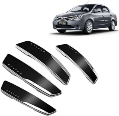 colorsole Plastic Car Door Guard(Black, Pack of 4, Mercedes Benz, A-Class)