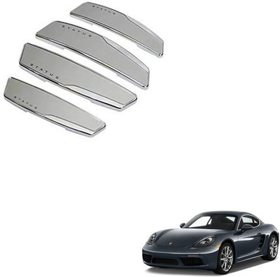 colorsole Plastic Car Door Guard(Black, Pack of 4, Audi, Q5)