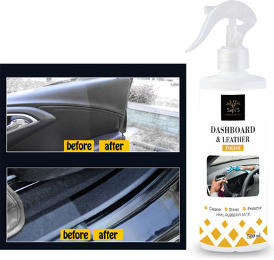 SAPI'S Dashboard and Leather Cleaner Dashboard and Leather Polish Vehicle Interior Cleaner(1000 ml)