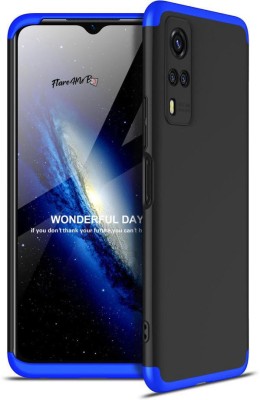 FlareHUB Back Cover for Vivo Y31A(Blue, Hard Case, Silicon, Pack of: 1)