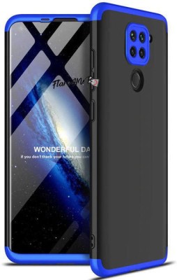 FlareHUB Back Cover for Redmi Note 9(Blue, Hard Case, Silicon, Pack of: 1)