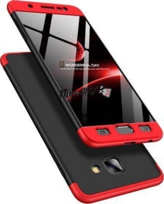 FlareHUB Back Cover for Samsung Galaxy J7 Prime(Red, Hard Case, Silicon, Pack of: 1)