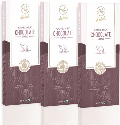 Aadvik Camel Milk Chocolate Coffee Pack of 3 210g Bars(3 x 70 g)