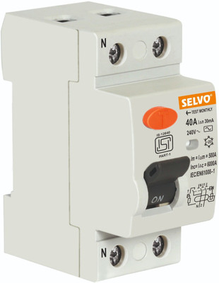Selvo 40A DOUBLE POLE 30mA RCCB MCB(2)