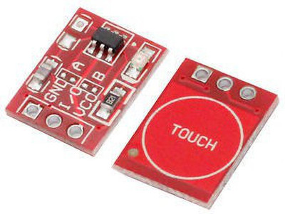 gobagee 5 pcs TTP223 Touch Key Switch Module Touching Button Capacitive Switches Self-Locking/No-Locking Jog 2.5-5.5V Electronic Components Electronic Hobby Kit