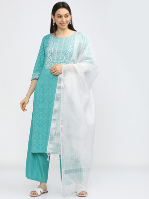 Vishudh Women Kurta Palazzo Set