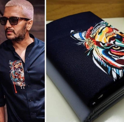 WELE DERBIES Polyester Printed Shirt Fabric