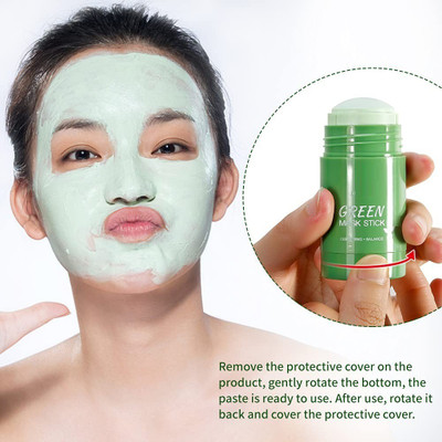GFSU - GO FOR SOMETHING UNIQUE New Green Mask Stick Face , Deep Clean Pore, Improves Skin FACE MASK(2000 ml)