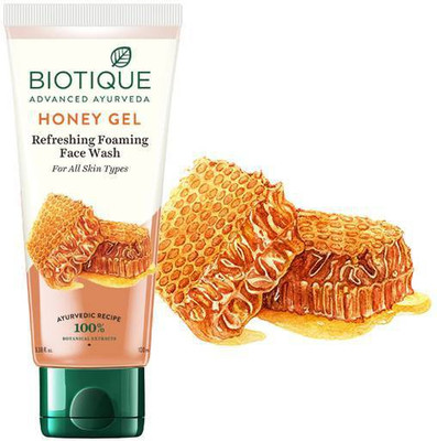 BIOTIQUE HONEY GEL Refreshing Foaming Face wash pack of 2 Face Wash(200 ml)