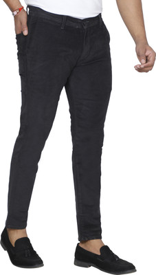 white apple jns Slim Men Black Jeans