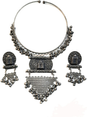 AnEk goods Alloy Silver Jewellery Set(Pack of 1)