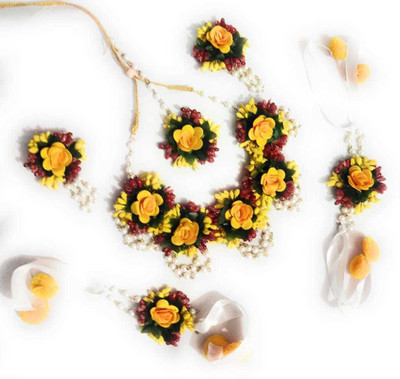 BALIKA VADHU Fabric Multicolor Jewellery Set(Pack of 1)
