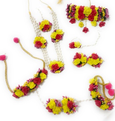 BALIKA VADHU Fabric Multicolor Jewellery Set(Pack of 1)