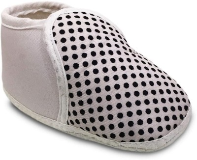 KKids Boys Velcro Sneakers(White)