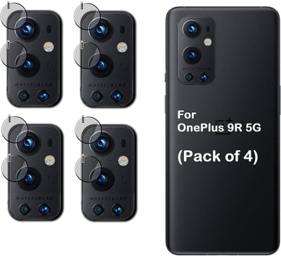 ISAAK Back Camera Lens Glass Protector for OnePlus 9R 5G(Pack of: 4)