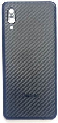 Tworld Samsung Galaxy A02 Back Panel(Black)
