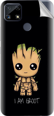 Snooky Realme C25s Mobile Skin(Black)