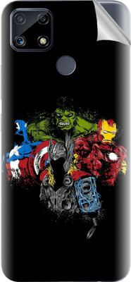 tiddler Realme C25s Mobile Skin(Black)