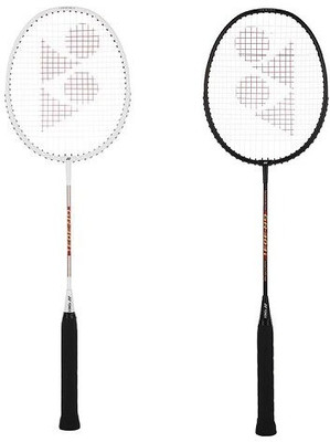 YONEX GR 303 i (Made in India) Black, White Strung Badminton Racquet(Pack of: 2, 99.9 g)