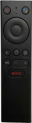 SHIELDGUARD Voice Assistant Remote Compatible for Set-Top Box with Netflix Function Airtel Xstream Remote Controller(Black)