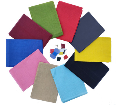 Afreen Multi Colour (Pack of 10 Pcs) Pure Cotton Saree Falls(Multicolor) deal from flipkart Afreen Multi Colour (Pack of 10 Pcs) Pure Cotton Saree Falls(Multicolor) deal from flipkart