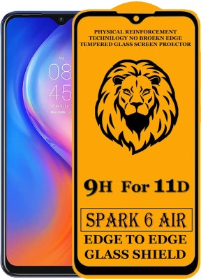 Dream Edge To Edge Tempered Glass for Tecno Spark 6 Air(Pack of 1)