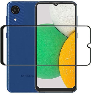 LIKEDESIGN Tempered Glass Guard for Samsung Galaxy A03 Core(Pack of 2)