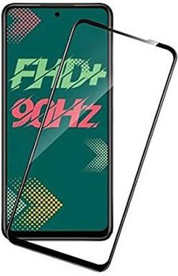 Bodoma Edge To Edge Tempered Glass for Infinix Hot 11s(Pack of 1)