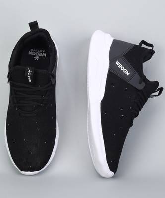 Wrogn black sneakers outlet